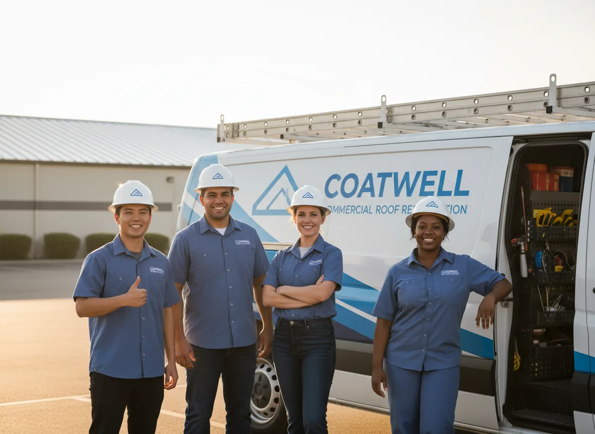 Commercial roof coating company in Ithaca, MI